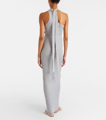 Robe longue Aretha à sequins | Bananhot