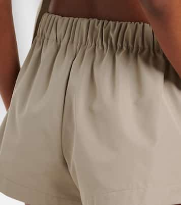 Clean cotton-blend shorts  | Wardrobe.NYC