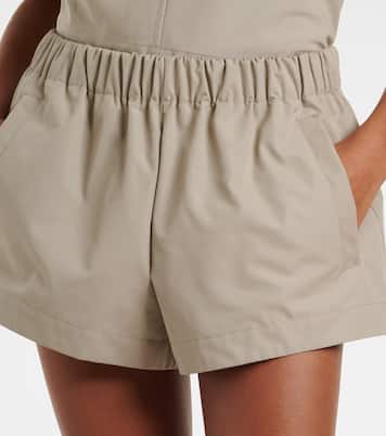 Clean cotton-blend shorts  | Wardrobe.NYC