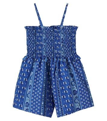 Combishort Mare en coton à smocks  | The New Society