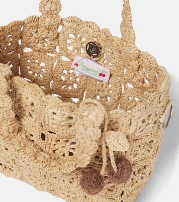 Lito raffia basket bag | Bonpoint