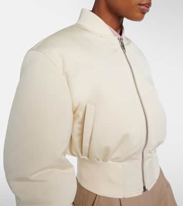 Cropped bomber jacket | Balenciaga