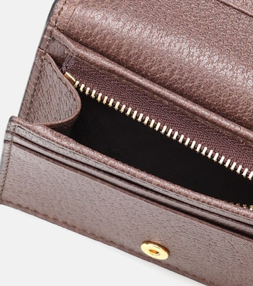 Portamonete Ophidia in tessuto e pelle | Gucci