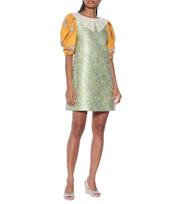 Miniabito in broccato | Miu Miu