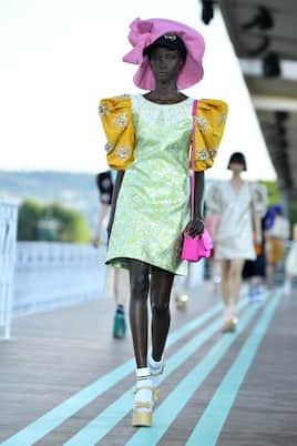Miniabito in broccato | Miu Miu