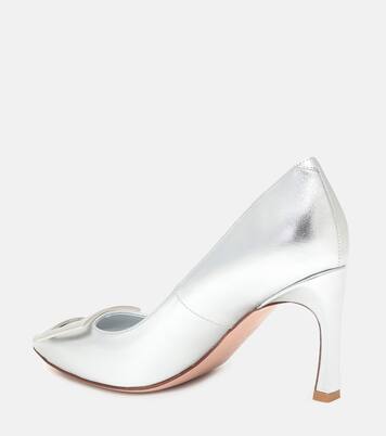 Escarpins Belle Vivier Trompette en cuir métallisé | Roger Vivier