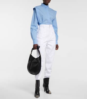 Dipadela high-rise tapered jeans | Isabel Marant