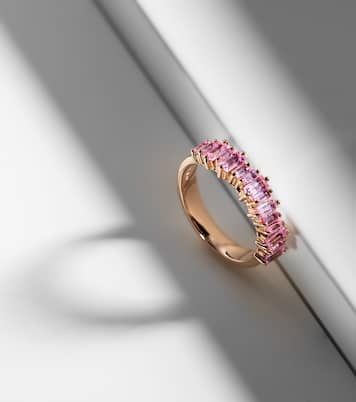 Bague en or rose 18 ct et saphirs | Suzanne Kalan