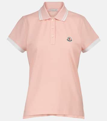 Cotton piqué polo shirt | Moncler
