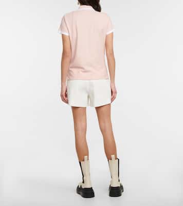Cotton piqué polo shirt | Moncler