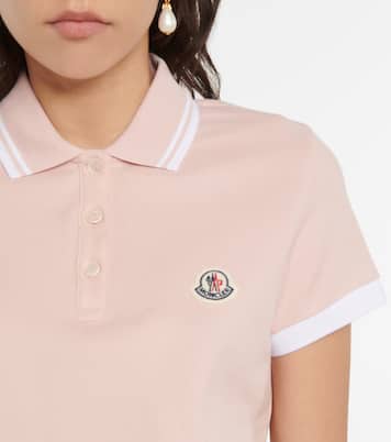 Cotton piqué polo shirt | Moncler