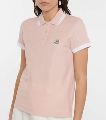 Cotton piqué polo shirt | Moncler
