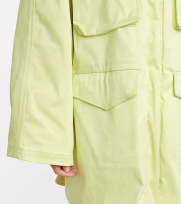 Parka Janet con detalle de pelo sintético | The Attico