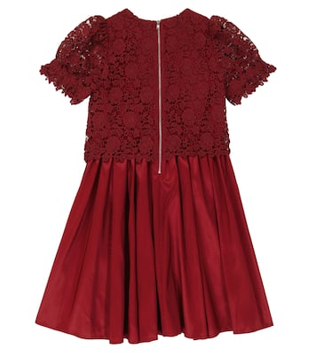 Guipure lace dress | Self-Portrait Kids