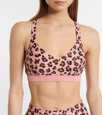 Brassière de sport Rose Larri imprimée | The Upside