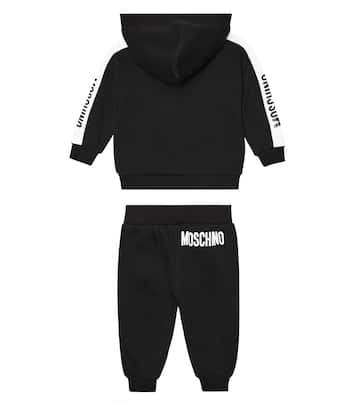 Baby embroidered jersey tracksuit | Moschino Kids