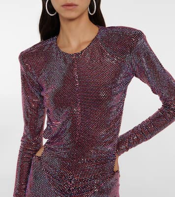 Metallic ruched maxi dress | Alexandre Vauthier