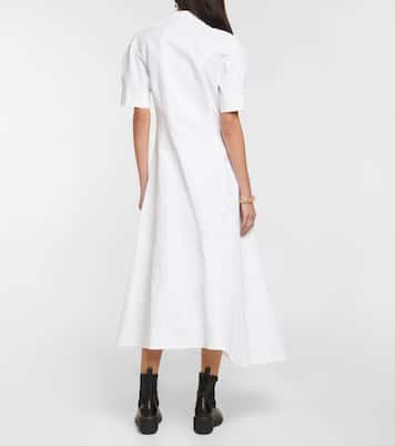 Vestido camisero midi asimétrico | Jil Sander