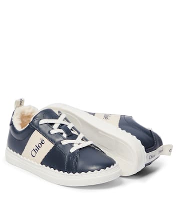 Sneakers Lauren in pelle | Chloé Kids