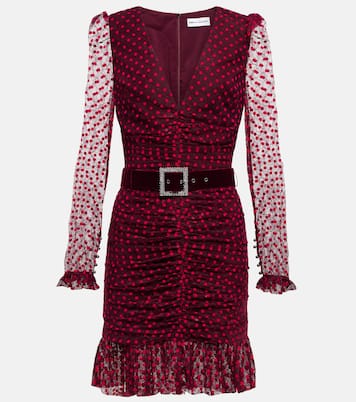 Midnight Kiss lace mini dress | Rebecca Vallance