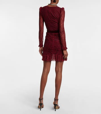 Midnight Kiss lace mini dress | Rebecca Vallance