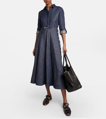 Marley denim midi dress | Gabriela Hearst