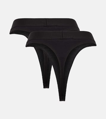 Set di 2 perizoma in cotone con logo | Off-White