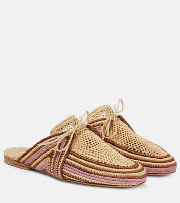 Mules Harriet in rafia | Gabriela Hearst