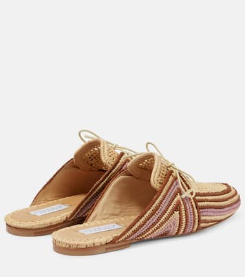 Mules Harriet in rafia | Gabriela Hearst