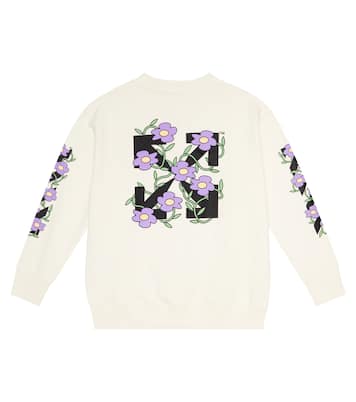 Sudadera de algodón estampada | Off-White Kids