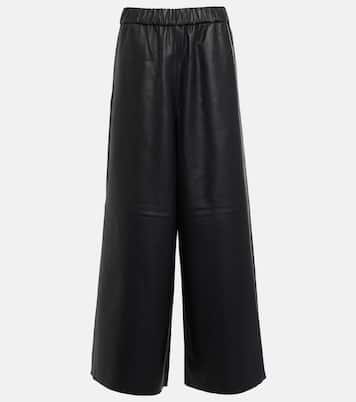 Pantalon ample Sydney en cuir | The Frankie Shop