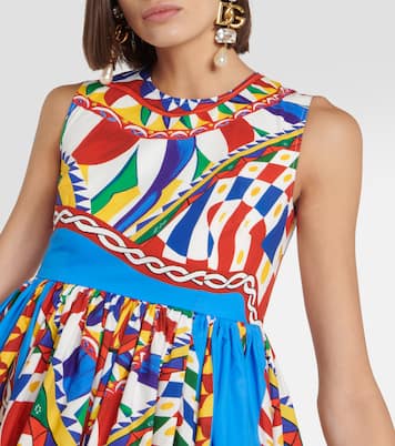Minikleid Carretto aus Baumwolle | Dolce&Gabbana