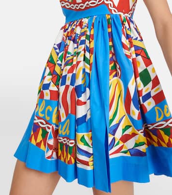 Minikleid Carretto aus Baumwolle | Dolce&Gabbana