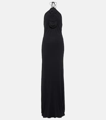 Halterneck jersey gown | Magda Butrym