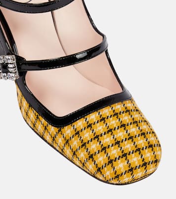 Pumps Très Vivier Babies Mini a quadri | Roger Vivier