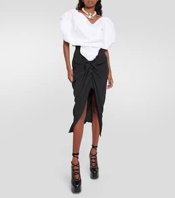 Top cropped Heart in cotone | Vivienne Westwood