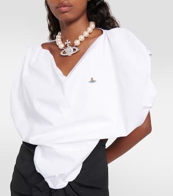 Top cropped Heart in cotone | Vivienne Westwood
