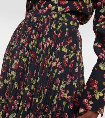 Falda midi plisada de tiro alto | Etro
