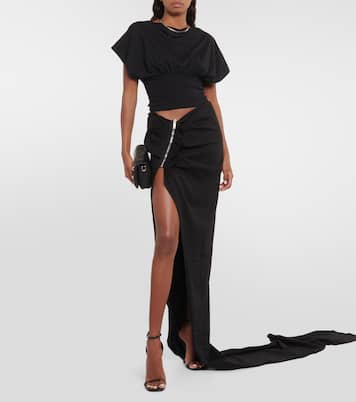DRKSHDW Maxirock aus Baumwolle | Rick Owens
