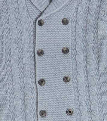 Cable-knit wool cardigan | Tartine et Chocolat
