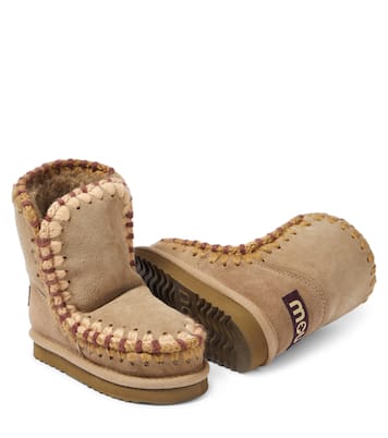 Stivali in suede con crochet | Mou Kids