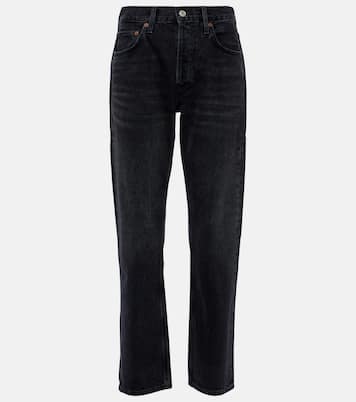Parker Long mid-rise straight jeans | Agolde