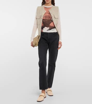 Parker Long mid-rise straight jeans | Agolde