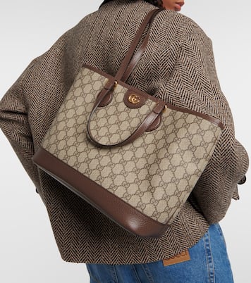 Tote Ophidia GG Mini aus Canvas mit Leder | Gucci