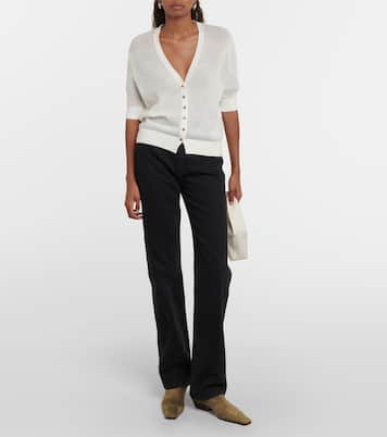 Jeans regular Danielle a vita alta | Khaite