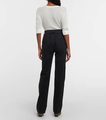 Jeans regular Danielle a vita alta | Khaite