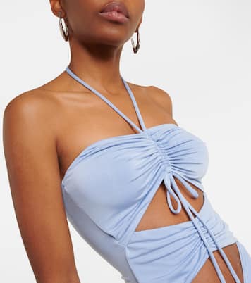 Vestido midi Kira fruncido | Jade Swim