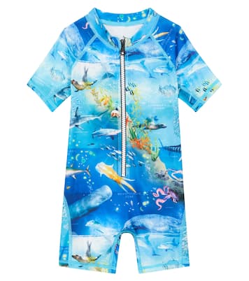 Baby Neka printed rashguard swimsuit | Molo