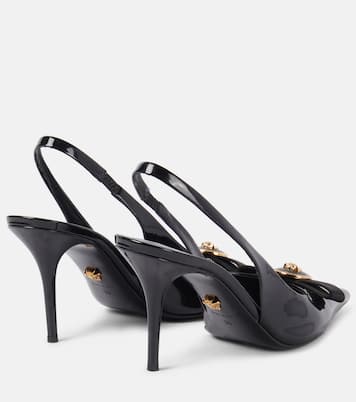 Escarpins Gianni en cuir verni | Versace