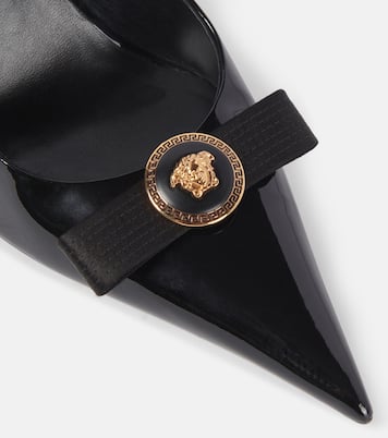 Escarpins Gianni en cuir verni | Versace